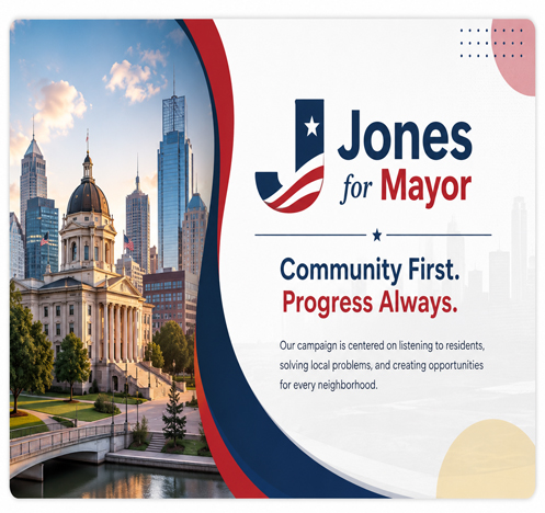 Community leadership illustration